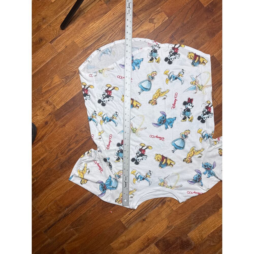 Disney 100 Character Graphic Tee Girls XXL 19 Character Print - Picture 2 of 5
